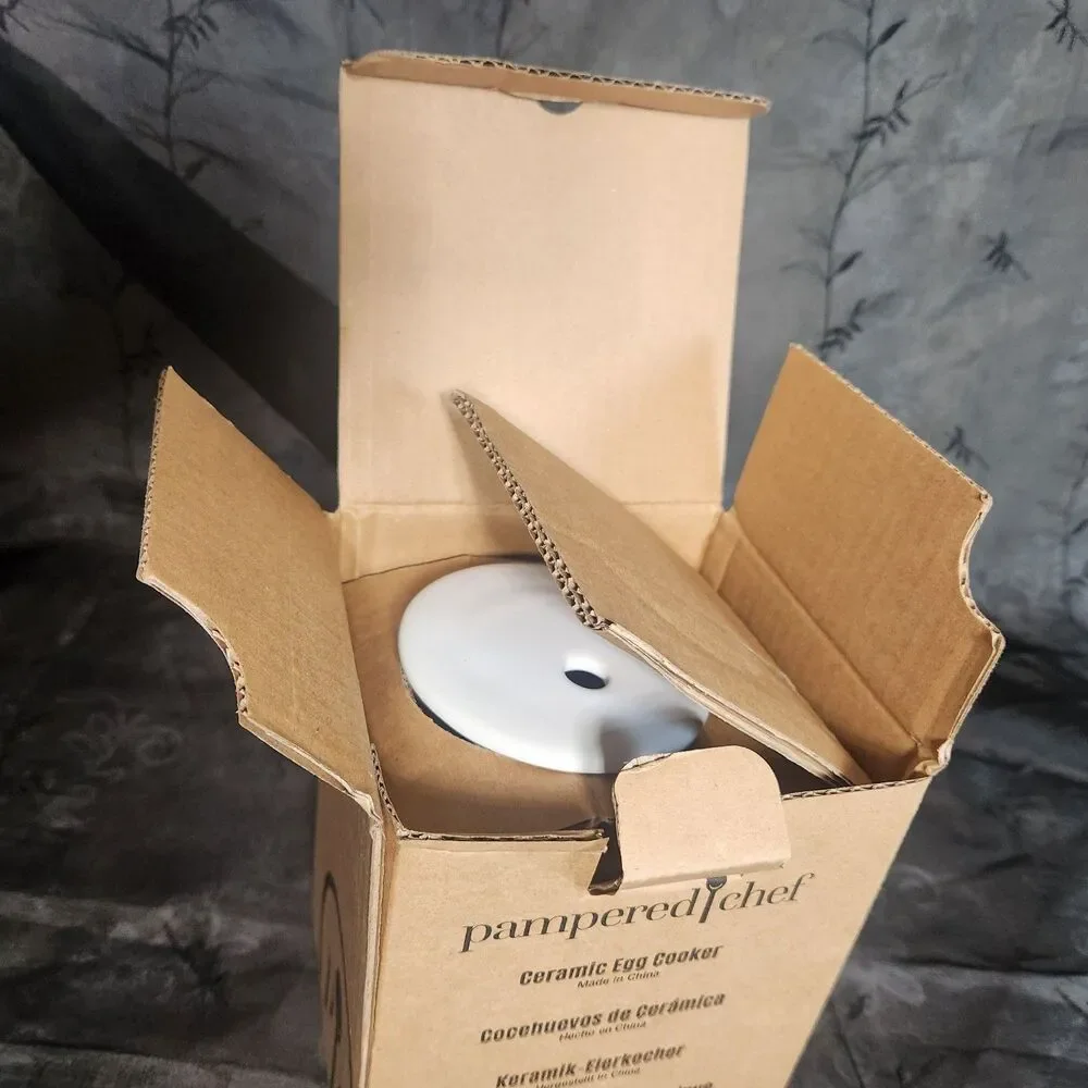 Pampered Chef Ceramic Egg Cooker #1529